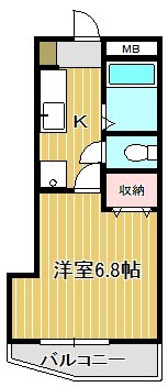 トラッドワカシマⅡ 間取り