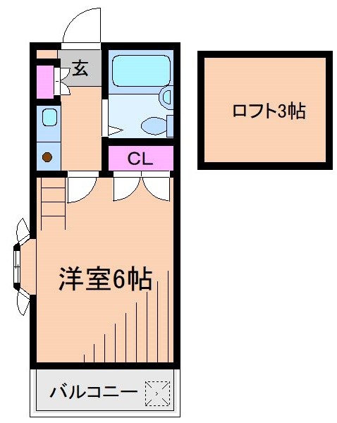 芙蓉ハイツ 間取り