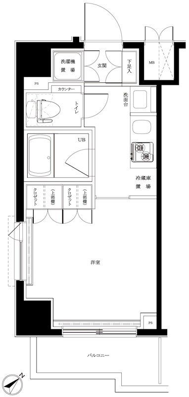 ルーブル横濱反町 間取り
