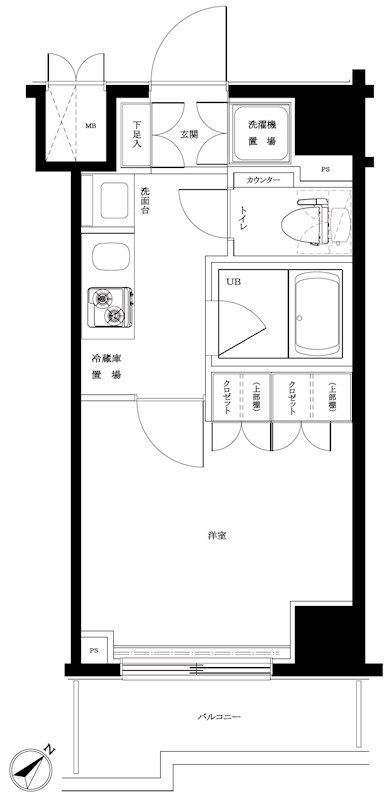 ルーブル横濱反町 間取り
