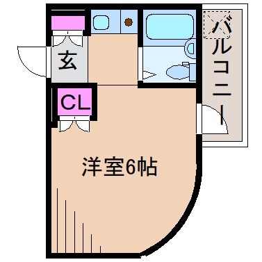 アートイン元住吉 間取り