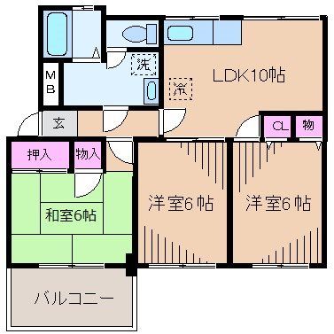シャルマン横浜 間取り