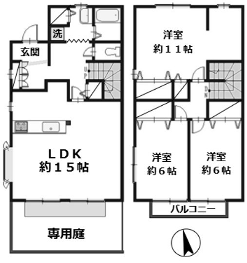 パーク・サイド櫻並木 間取り