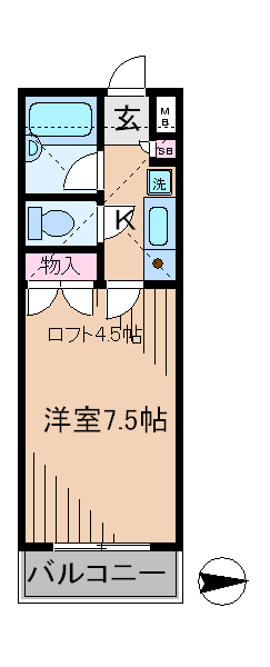 西山ハイツ 間取り