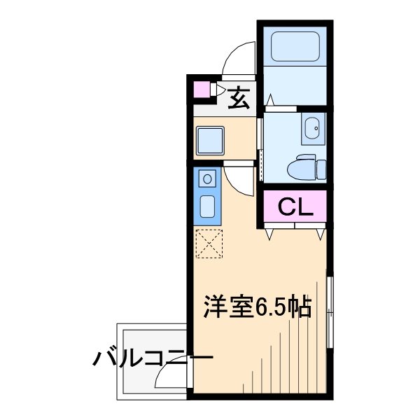 リバティ北新横浜 間取り