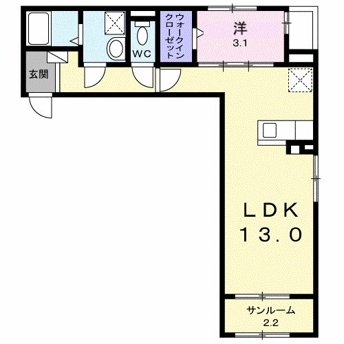 サイネリアⅡ 間取り