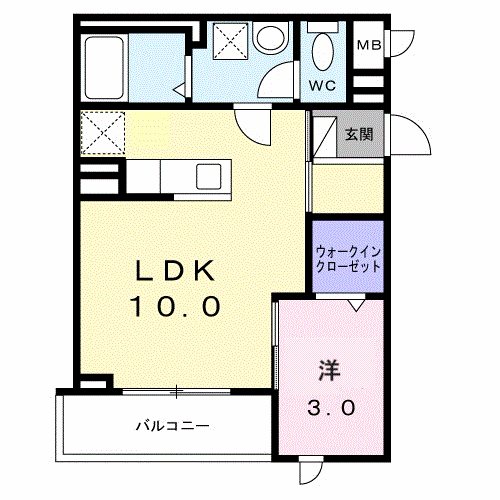 サイネリアⅡ 間取り
