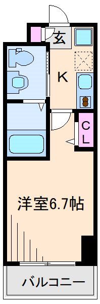 グリーンリーフ新綱島 間取り