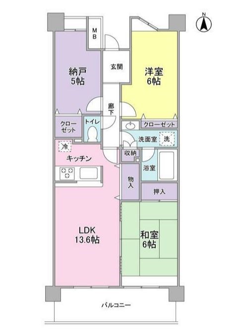 セレーノ武蔵中原 間取り