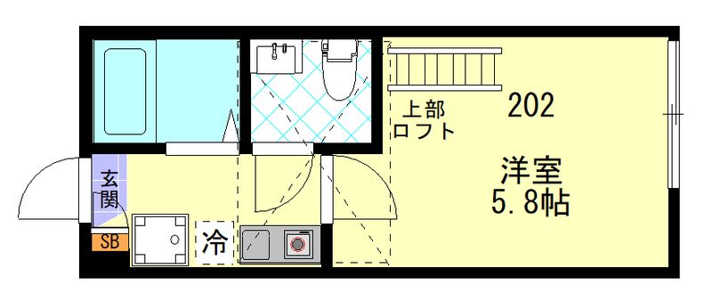 武蔵新城４６ＡＰ 間取り