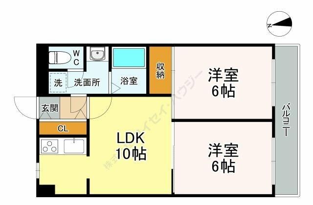 テルージュ菊名Ⅱ 間取り