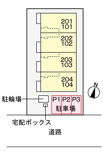 グレイス 駐車場