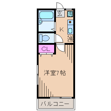 フェリーチェ日吉３ 間取り
