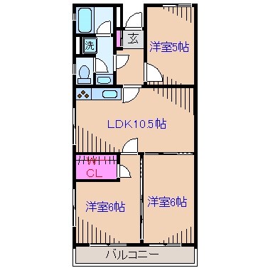 ラ・グランデ菊名 間取り