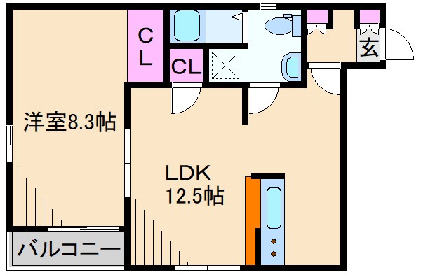 ダイユー44番館Ⅱ 間取り