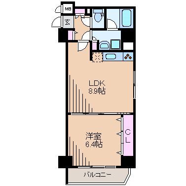 フェニックス新横濱参番館 間取り