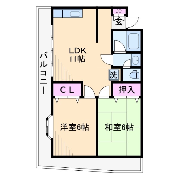 トパーズハイツ 間取り