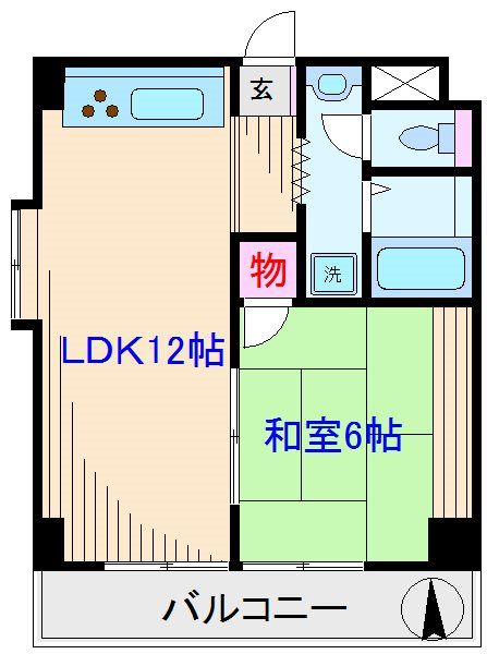 アーバンホーム小杉 間取り