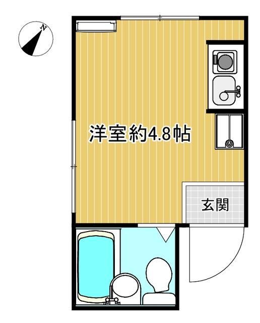 タツミハイツＢ棟 間取り