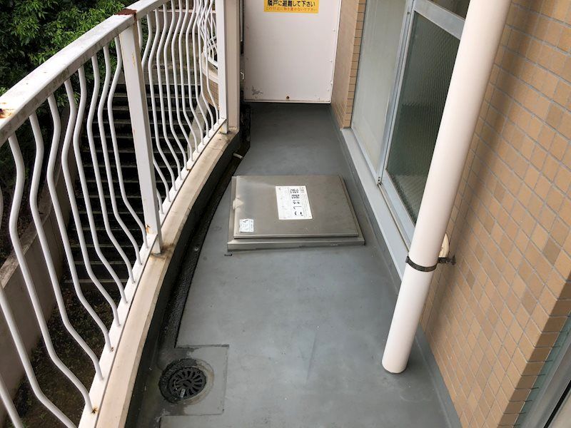 ライオンズマンション白楽 ベランダ
