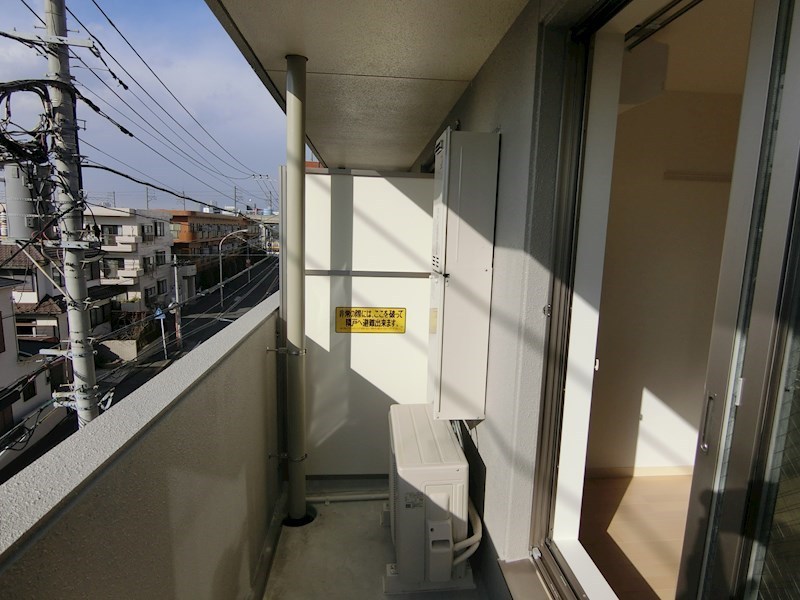ペーシェロッソ ベランダ