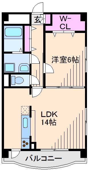 セゾンマノワール 間取り