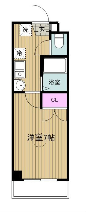 ライジングシティ中丸子 間取り