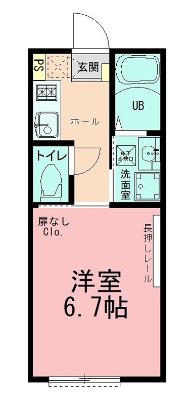 クレスタ鴨居 間取り