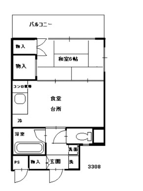 メゾンウィスタリアⅢ 間取り