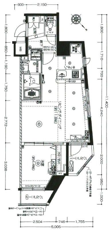フェニックス新横濱クアトロ 間取り