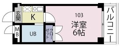 クロノス矢向 間取り
