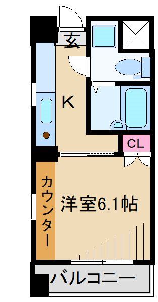 バージュアル武蔵小杉 間取り