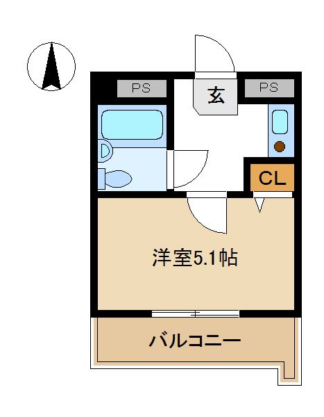 アソシエ横浜 間取り