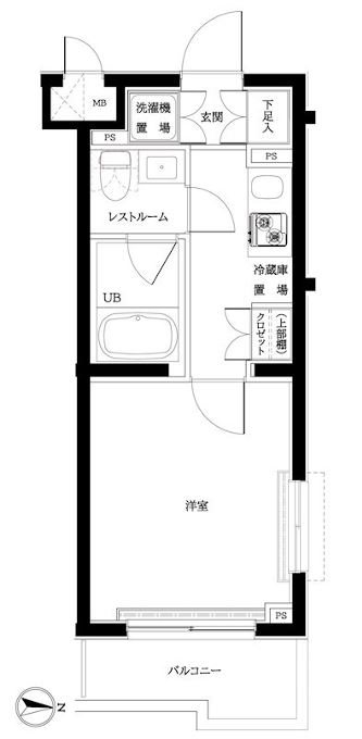 ルーブル武蔵新城弐番館 間取り