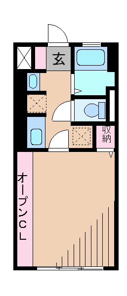 コーポ日吉台 間取り