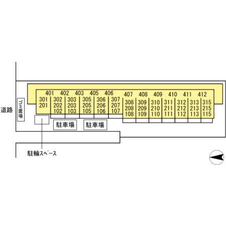 レガシィ小杉 間取り
