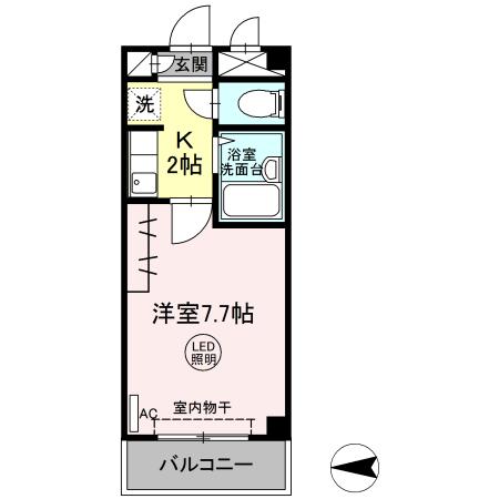 レガシィ小杉 間取り