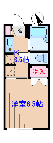 神奈川県横浜市港北区下田町２丁目 間取り