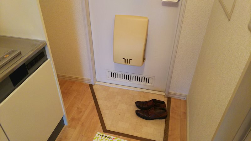 クレール日吉 玄関