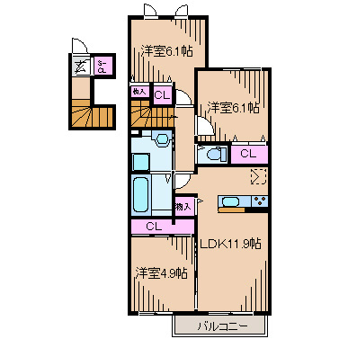 アルバ フォレスタ 間取り