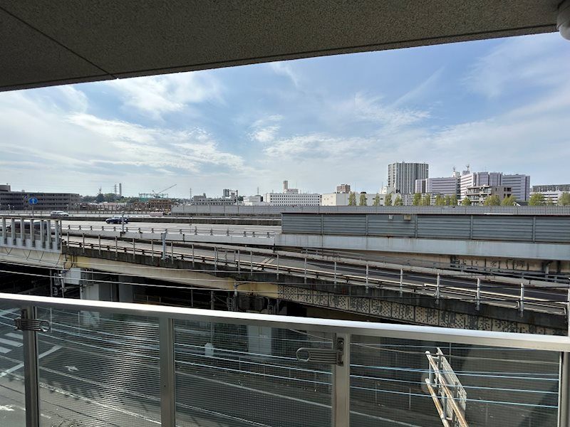 レグラス武蔵新城モーターガラージュ 眺望