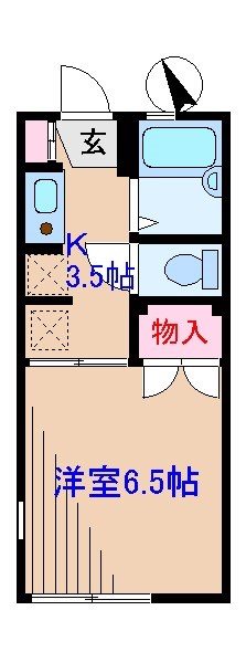 神奈川県横浜市港北区下田町２丁目 間取り