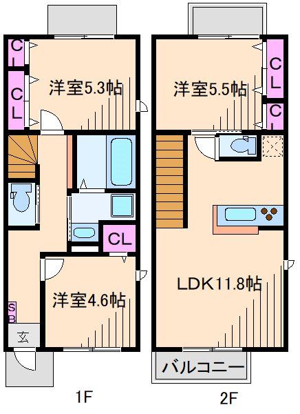 モダンテラス 間取り