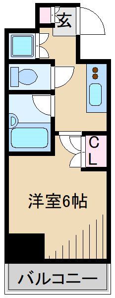 スカイコート武蔵小杉壱番館 間取り