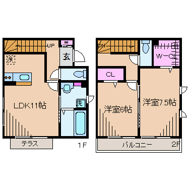 神奈川県横浜市港北区綱島台 間取り