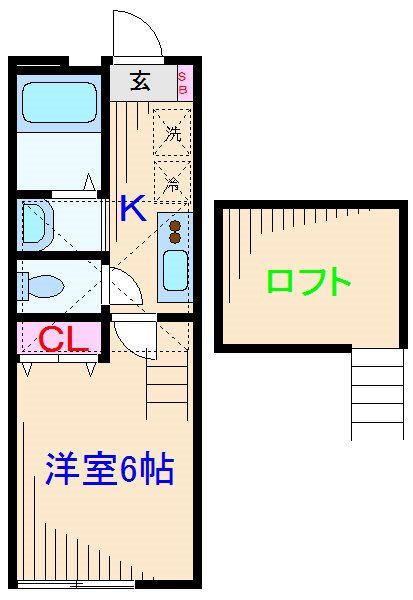 Plus　Blanc　Hirama 間取り