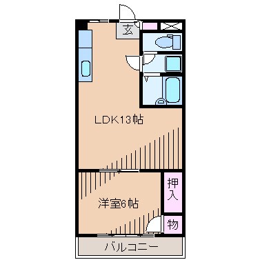 エクシード21 間取り