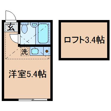 ユナイト小倉モッキンポット 間取り