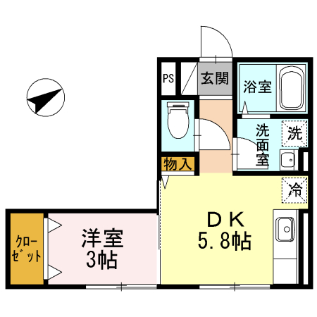ピンパーネル 間取り
