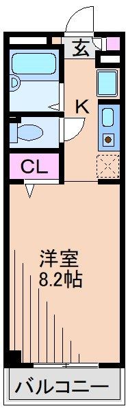 オーキッドレジデンス港北綱島アネックス 間取り